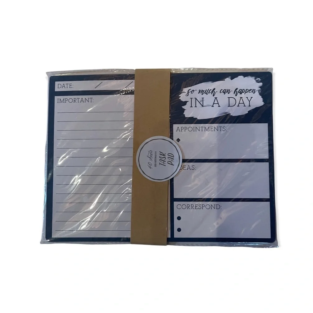 Bundle of 2 Task Pads (40 sheets each) NWT